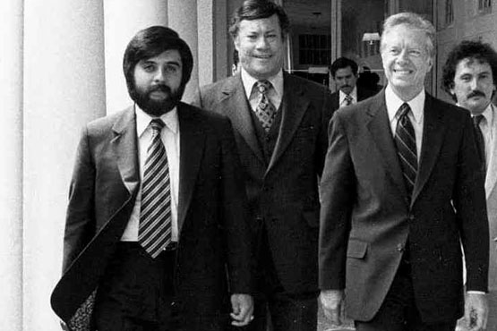 President Carter and David Lizarraga